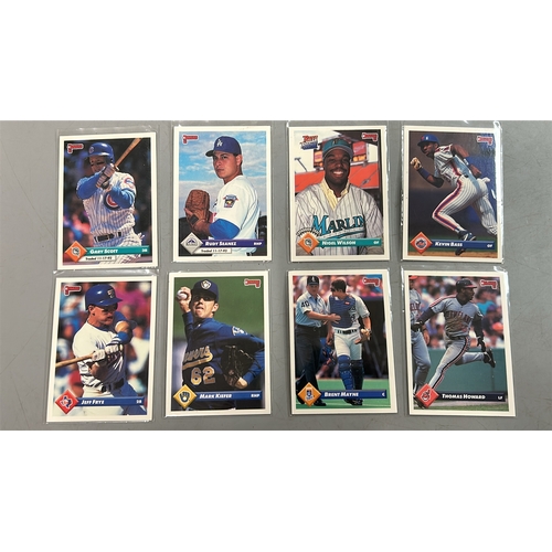 42 - Baseball Trading Cards - A large collection of early 1990's Major League Baseball cards including a ... 