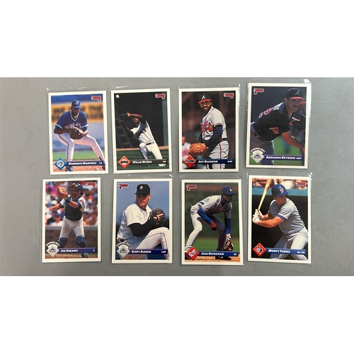 42 - Baseball Trading Cards - A large collection of early 1990's Major League Baseball cards including a ... 