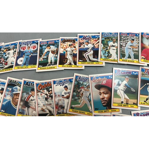 45 - Baseball Trading Cards - A collection of forty-nine Topps Baseball cards from 1988 / AN20