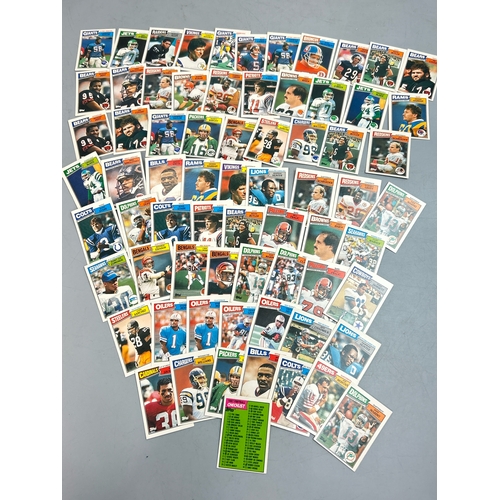 46 - American Football Trading Cards - A Collection of over sixty Topps cards from 1987 with some duplica... 