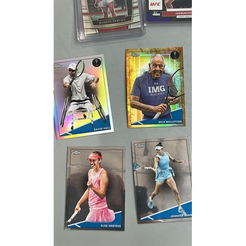 49 - Assorted sports trading cards including UFC, Wrestling, Tennis and F1/ AN20