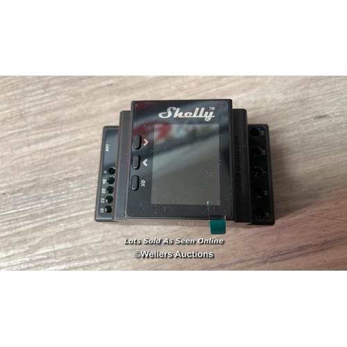 8025 - SHELLY PRO 4PM | WI-FI, LAN & BLUETOOTH 4 CHANNEL SMART RELAY WITH POWER METERING | HOME AUTOMATION ... 