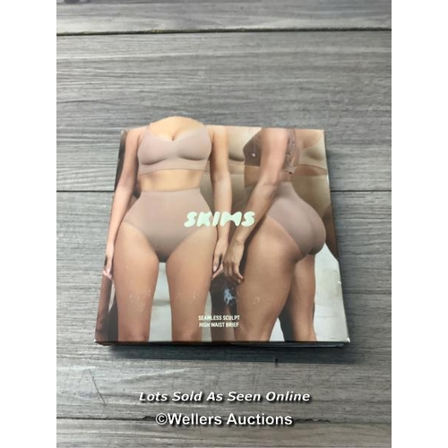 8125 - SKIMS SEAMLESS SCULPT HIGH WAIST BRIEF / COCOA / 2X / NEW / RRP: 32 / G60