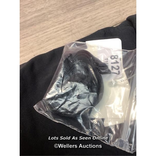 8127 - SKIMS SEAMLESS STRAPLESS THONG BODYSUIT / ONYX / XL / POSSIBLY PRE-OWNED - SEE IMAGES / G60