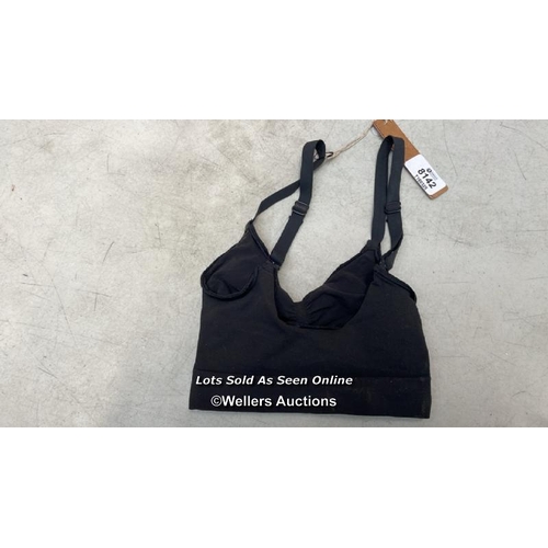 8142 - RRP: 38 - SKIMS EVERYDAY SCULPT BRALETTE / XS /ONYX / APPEARS NEW WITH TAGS / G63