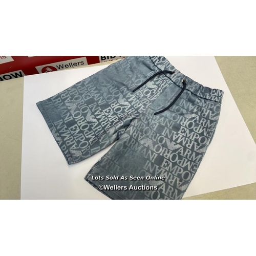 8154 - EMPORIO ARMANI KIDS SHORTS / 5YRS / NEW / G64