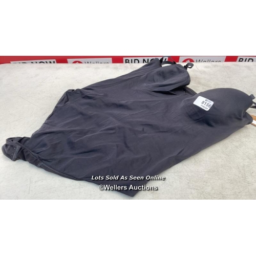 8156 - SKIMS CONTOUR LIFT STRAIGHT NECK BODYSUIT / ONYX / L / NEW / G64