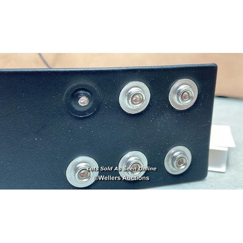 8162 - BALMAIN HIGH WAIST BELT SET / RF1W410 / ONE POPPER FASTENER IS DAMAGED / NEW / G64