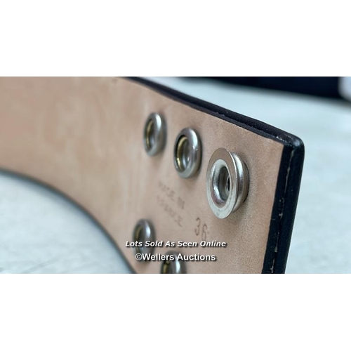 8162 - BALMAIN HIGH WAIST BELT SET / RF1W410 / ONE POPPER FASTENER IS DAMAGED / NEW / G64