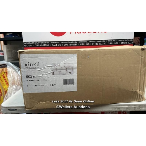 8167 - KIDKII BALL PIT BALLS / NEW / PEARL / SEE IMAGES / G32