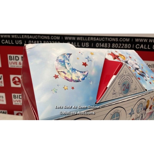 8169 - CLARINS 24 DAY ADVENT CALENDER / NEW, MINOR BOX IMPERFETION / G61
