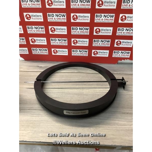 8175 - RRP: 275 - BIG GREEN EGG ROTISSERIE KIT FOR LARGE EGG / APPEARS NEW DAMAGED BOX / G57