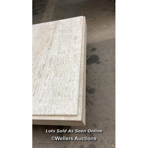 8199 - MARBLE COFFEE TABLE / SEE IMAGES / IN VERY GOOD CONDITION / G100