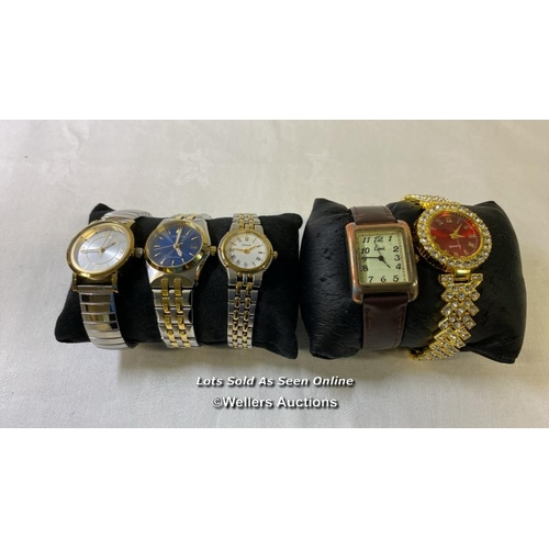 9719 - WATCH X5 INC. LIMIT 2035/6702, CITIZEN E011-S099692, ACCURIST LB541, QUARTZ, M&S