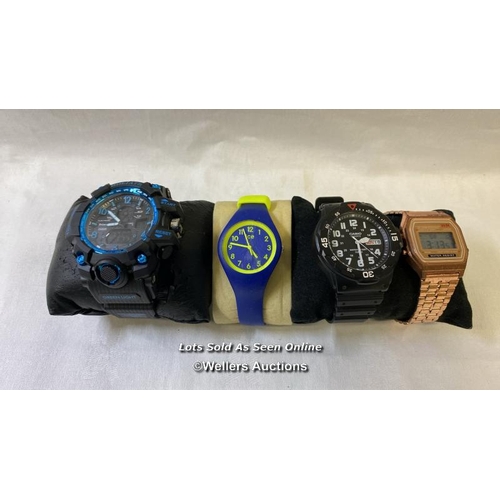 9723 - WATCH X3 INC. CASIO MRW-200H, GOLIATH SR626SW, ICE 014 427