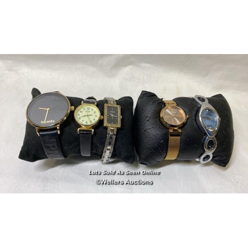 9734 - WATCH X5 INC. SUPERDRY SYL265BG, LORUS 1N01-X191, CODHOR, LIMIT CPC21/66O9, SEKONDA N2083