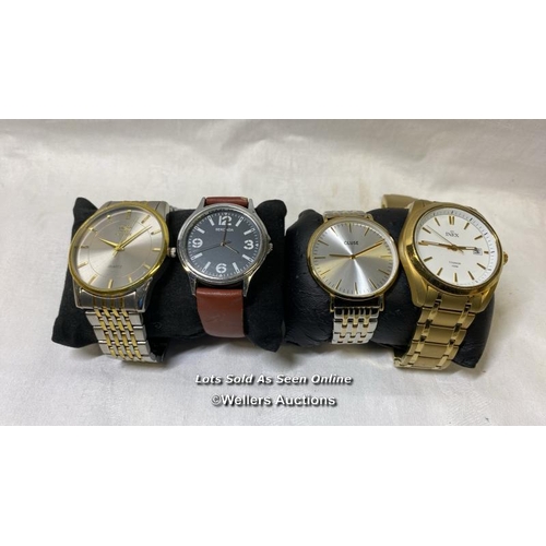 9736 - WATCH X3 INC. OLEVS 5590G, INEX TITANIUM 12168, SEKONDA NK1682, CLUSE H53297