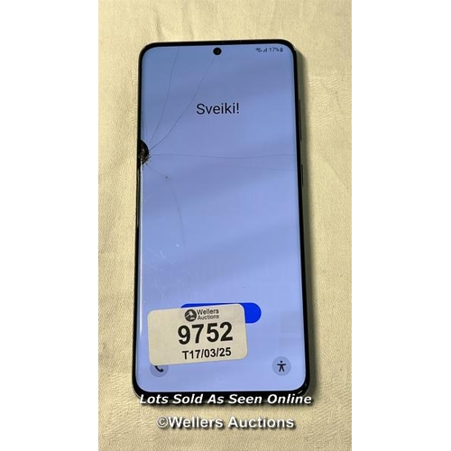 9752 - SAMSUNG GALAXY S20 5G DUAL/ SM-G981B/ COSMIC GRAY128GB/ IMEI-351826114501136 (GOOGLE ACCOUNT UNLOCKE... 