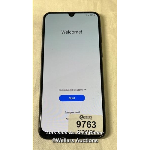 9763 - SAMSUNG GALAXY M31 DUAL/ SM-M315F/ SPACE BLACK/128GB/ IMEI-350466056927394 (GOOGLE ACCOUNT UNLOCKED)