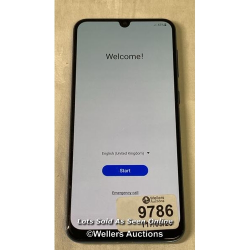 9786 - SAMSUNG GALAXY A50 DUAL/ BLUE/ IMEI-359322106042125 (GOOGLE ACCOUNT LOCKED)