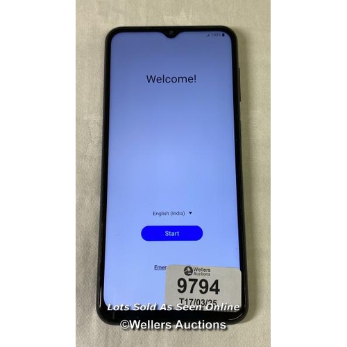 9794 - SAMSUNG GALAXY A23 DUAL/ SM-A235F/ BLACK/ IMEI-355884596188779 (GOOGLE ACCOUNT LOCKED)