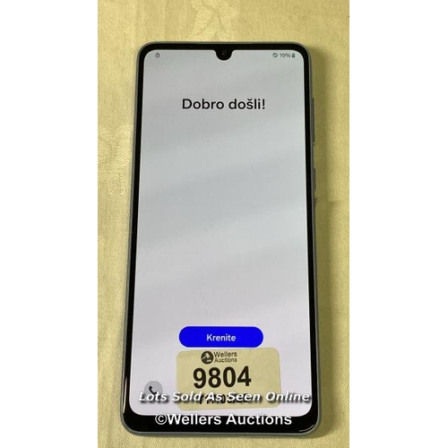 9804 - SAMSUNG GALAXY A33 5G DUOS/ AWESOME BLUE/ IMEI-352221805776339 (GOOGLE ACCOUNT LOCKED)