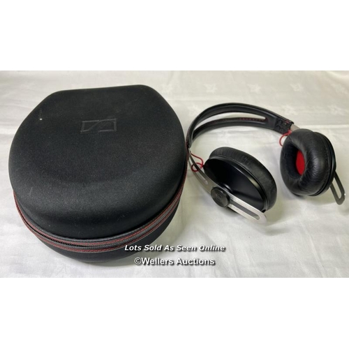 9823 - SENNHEISER MOMENTUM 2.0 M2 HEADPHONE/ INC- CABLE,CASE