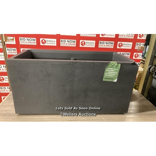 8242 - DEROMA MILLENNIUM TROUGH 79CM  / DAMAGE TO CORNER / OTHERWISE NEW  / P5