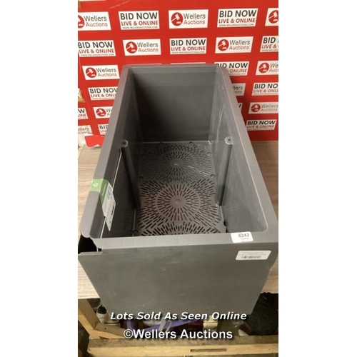 8242 - DEROMA MILLENNIUM TROUGH 79CM  / DAMAGE TO CORNER / OTHERWISE NEW  / P5