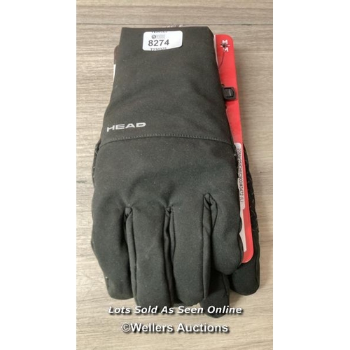 8274 - HEAD MENS HYBRID GLOVES / APPEARS NEW / C31