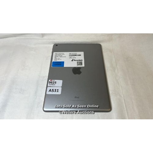 9625 - APPLE IPAD 6TH GEN/ A1893/ SPACE GRAY/32GB/ IMEI-GG8XR4KUF8J (I-CLOUD LOCKED)
