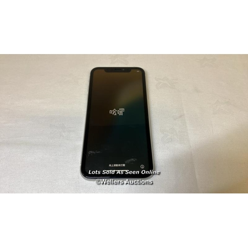 9674 - IPHONE XR/ A2105/ WHITE/128GB/ IMEI-356827110109507 (I-CLOUD UNLOCKED)