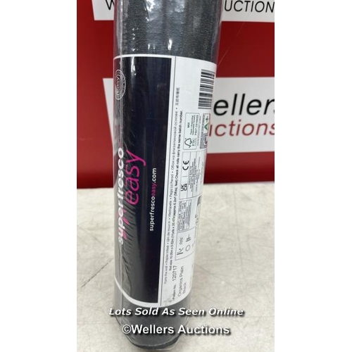 304 - RRP: 18.99 - SUPERFRESCO EASY SUPERFRESCO EASY ORGANICS PLAIN TEXTURED WALLPAPER / COLOUR: BLACK / S... 