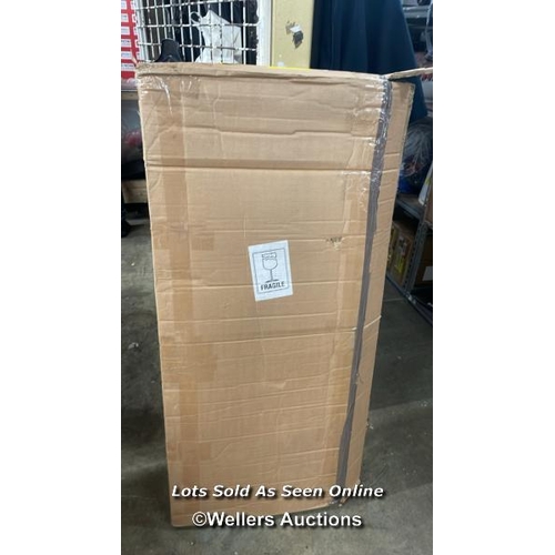 9006 - RRP: 126.99 - EXCLUSIVE MIRRORS ALMA CRYSTAL GLAM VENETIAN WALL MIRROR / SIZE: 120CM H X 40CM W / SE... 