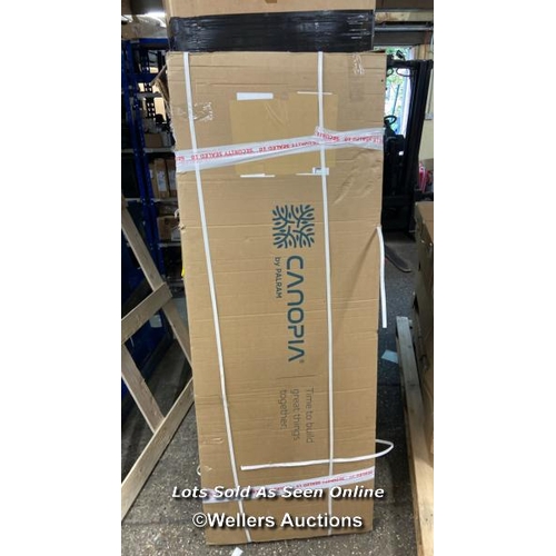 9025 - RRP: 409.99 - CANOPIA BY PALRAM HYBRID 6 FT W X 4 FT D GREENHOUSE / COLOUR: GREEN / 1 BOX / SEE IMAG... 