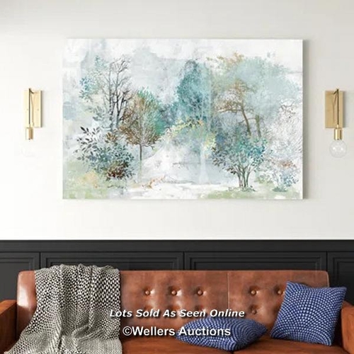 9059 - RRP: 89.99 - MERCURY ROW MYSTERIOUS FOREST - PAINTING PRINT ON CANVAS / SIZE: 101.6 CM H X 66.04 CM ... 