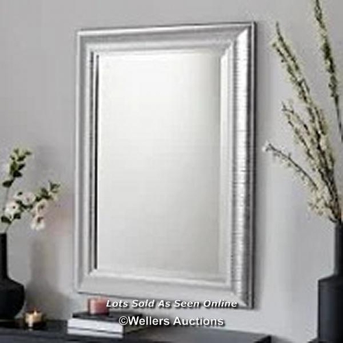 9064 - RRP: 109.99 - ETTA AVENUE ABBEYVILLE FRAMED WALL MOUNTED ACCENT MIRROR / SIZE: 102.5CM H X 74.5CM W,... 