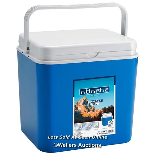 9074 - RRP: 22.99 - ATLANTIC COOL BOX - 30L - BLUE / APPEARS NEW   / A24