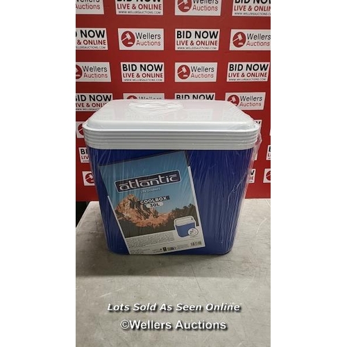 9074 - RRP: 22.99 - ATLANTIC COOL BOX - 30L - BLUE / APPEARS NEW   / A24