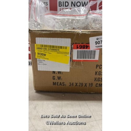 9077 - RRP: 74.99 - ETTA AVENUE DANDELION 9-LIGHT SPUTNIK CRYSTAL CHANDELIER STARBURST SUNBURST CEILING LIG... 