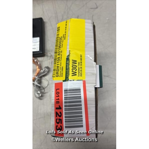 9084 - RRP: 11.99 - DAKOTA FIELDS AIONNA LED SOLAR POWERED 100 - BULB FAIRY LIGHTS / SEE IMAGES / BOX NOT F... 