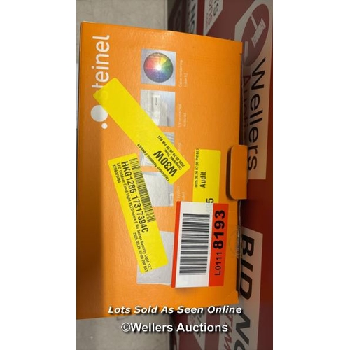 9085 - RRP: 76.99 - STEINEL LED OUTDOOR FLOOD LIGHT XLED HOME 2 NO SENSOR SECURITY LIGHT 13.7 W 3000K / FIN... 