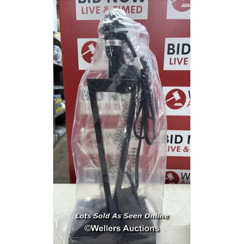 9093 - RRP: 38.99 - FAIRMONT PARK AIRIANNA 49.5CM RECTANGLE SLIMLINE TABLE LAMP / SHADE COLOUR: IVORY/WHITE... 