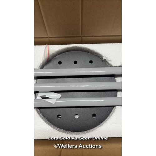 9106 - RRP: 124.99 - BLUE ELEPHANT LEDIANA 3-LIGHT LED FLUSH MOUNT / SIZE: 12CM H X 80CM W X 21CM D / SEE I... 