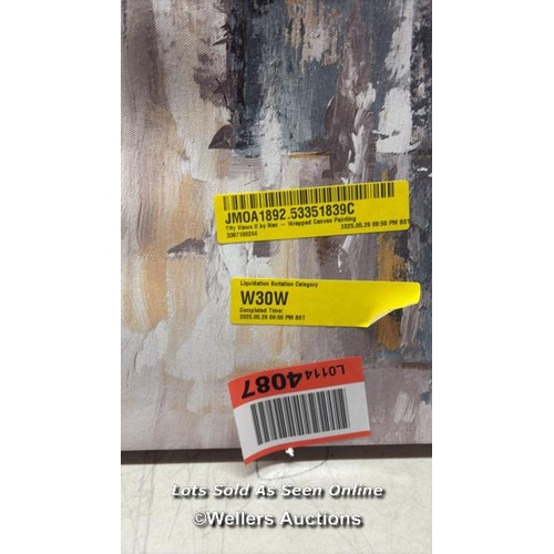 9111 - RRP: 56.99 - MERCURY ROW CITY VIEWS II' BY OCTAVIAN MIELU - WRAPPED CANVAS PAINTING PRINT / SIZE: 66... 