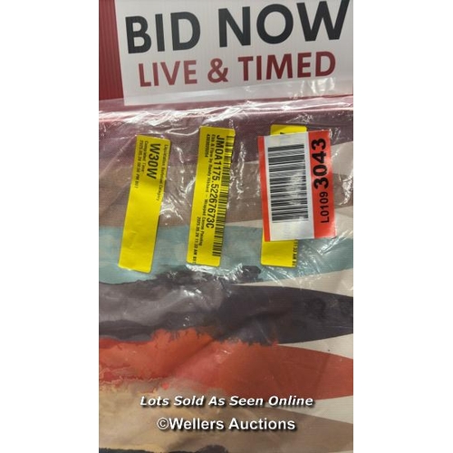 9114 - RRP: 59.99 - EBERN DESIGNS EBB & FLOW' PAINTING ON WRAPPED CANVAS / SIZE: 66.04 CM H X 45.72 CM W X ... 