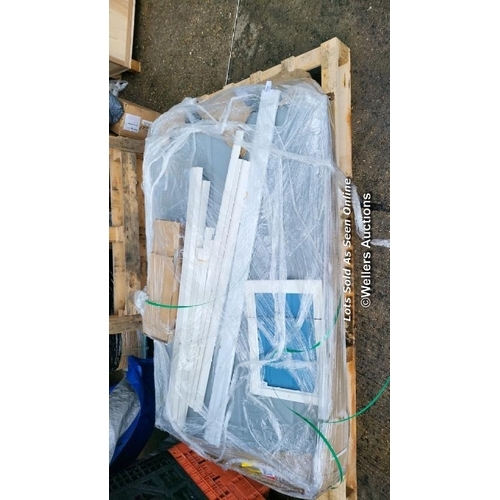 9066 - RRP: 528.67 - KETER KETER MANOR 6 FT. W X 5 FT. D APEX OUTDOOR GARDEN SHED / SEE IMAGES / BOX NOT FU... 