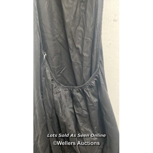8048 - LESET YOKO HALTER MAXI DRESS / S /  SLIGHT MARKS ON CHEST / RRP:31 / S37