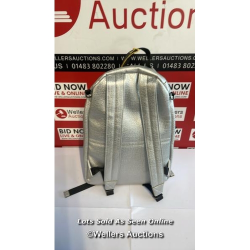8113 - RRP: 150 - TIBA + MARL ELWOOD CHANGING RUCKSACK / SILVER / APPEARS NEW WITHOUT TAGS / S38