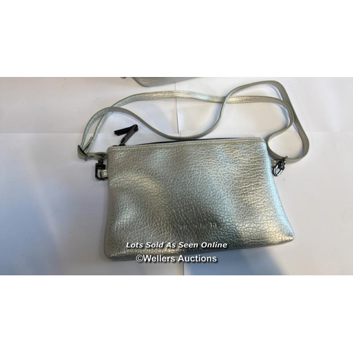 8113 - RRP: 150 - TIBA + MARL ELWOOD CHANGING RUCKSACK / SILVER / APPEARS NEW WITHOUT TAGS / S38